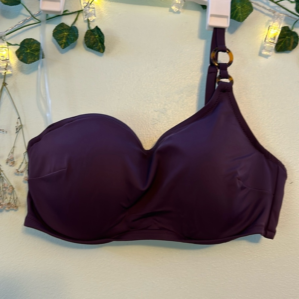 Shade & Shore Bikini Top 36C NWOT